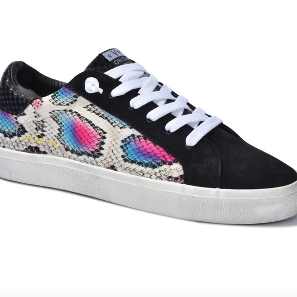 Multi-Color Snake Print Faze Sneaker - Picture 2 of 9